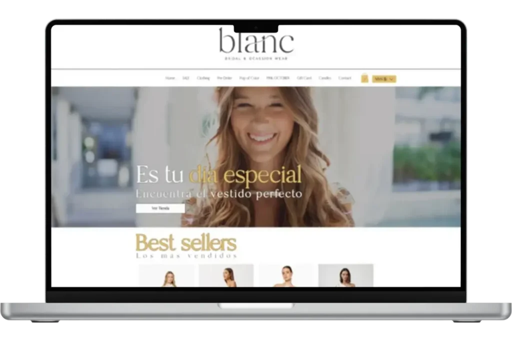 Diseño web en cordoba laptop